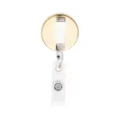 Suport ecuson, 2509E17432, Everestus, Ø30x10 mm, Metal, Auriu