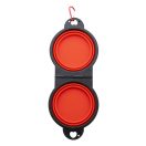 Bol pentru animale de companie, 2509E17475, Everestus, 315x135x50 mm, Plastic, Rosu