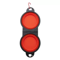   Bol pentru animale de companie, 2509E17475, Everestus, 315x135x50 mm, Plastic, Rosu