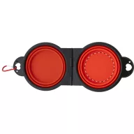  Bol pentru animale de companie, 2509E17475, Everestus, 315x135x50 mm, Plastic, Rosu