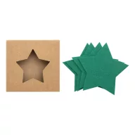  Set 4 coastere, 2509E17987, Everestus, 110x110x20 mm, Poliester, Verde