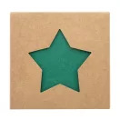 Set 4 coastere, 2509E17987, Everestus, 110x110x20 mm, Poliester, Verde