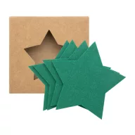   Set 4 coastere, 2509E17987, Everestus, 110x110x20 mm, Poliester, Verde