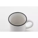 Cana vintage 90 ml, 2509E18037, Everestus, Ø63x52 mm, Ceramica, Alb