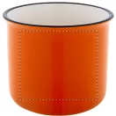 Cana vintage 90 ml, 2509E18035, Everestus, Ø63x52 mm, Ceramica, Portocaliu