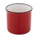 Cana vintage 90 ml, 2509E18036, Everestus, Ø63x52 mm, Ceramica, Rosu