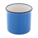 Cana vintage 90 ml, 2509E18033, Everestus, Ø63x52 mm, Ceramica, Albastru light