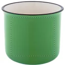 Cana vintage 90 ml, 2509E18034, Everestus, Ø63x52 mm, Ceramica, Verde lime
