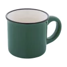 Cana vintage 90 ml, 2509E18032, Everestus, Ø63x52 mm, Ceramica, Verde