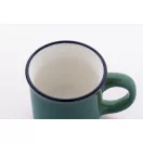 Cana vintage 90 ml, 2509E18032, Everestus, Ø63x52 mm, Ceramica, Verde