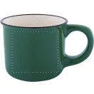 Cana vintage 90 ml, 2509E18032, Everestus, Ø63x52 mm, Ceramica, Verde