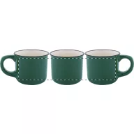   Cana vintage 90 ml, 2509E18032, Everestus, Ø63x52 mm, Ceramica, Verde