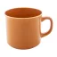Cana vintage 300 ml, 2509E18023, Everestus, Ø88x80 mm, Ceramica, Portocaliu