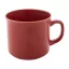 Cana vintage 300 ml, 2509E18024, Everestus, Ø88x80 mm, Ceramica, Rosu