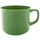 Cana vintage 300 ml, 2509E18029, Everestus, Ø88x80 mm, Ceramica, Verde lime