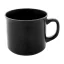 Cana vintage 300 ml, 2509E18027, Everestus, Ø88x80 mm, Ceramica, Negru
