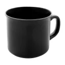 Cana vintage 300 ml, 2509E18027, Everestus, Ø88x80 mm, Ceramica, Negru