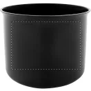 Cana vintage 300 ml, 2509E18027, Everestus, Ø88x80 mm, Ceramica, Negru