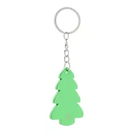   Breloc brad de Craciun, 2509E17701, Everestus, 40x53x3 mm, Aluminiu, Metal, Verde