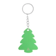   Breloc brad de Craciun, 2509E17701, Everestus, 40x53x3 mm, Aluminiu, Metal, Verde