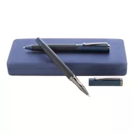   Set 2 instrumente de scris, 2509E17697, Andre Philippe, 185x80x27 mm, Metal, Albastru