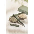 Set 2 instrumente de scris, 2509E17427, Andre Philippe, 185x80x27 mm, Metal, Verde