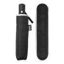 Umbrela pliabila cu deschidere automata, 2509E17753, Andre Philippe, Ø977x270 mm, Poliester, Metal, Negru