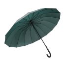 Umbrela cu deschidere automata, rezistenta la vant, 2509E17530, Andre Philippe, Ø1190x965 mm, Poliuretan, Metal, Verde