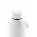 Termos 500 ml, 2509E17655, Everestus, Ø70x224 mm, Otel, Silicon, Alb