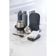   Termos 500 ml, 2509E17652, Everestus, Ø70x224 mm, Otel, Silicon, Albastru dark