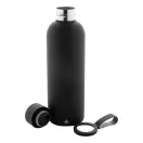 Termos 500 ml, 2509E17651, Everestus, Ø70x224 mm, Otel, Silicon, Negru