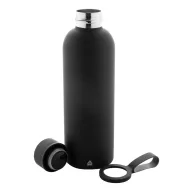   Termos 500 ml, 2509E17651, Everestus, Ø70x224 mm, Otel, Silicon, Negru
