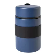   Caserola pentru pranz, Everestus, 2610E17372, 450 ml, Ø85x148 mm, Otel inoxidabil, Polipropilena, Albastru Dark