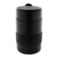   Termos pentru alimente cu lingura, 450 ml, 2509E17718, Everestus, Ø85x148 mm, Otel, Polipropilena, Negru