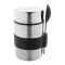 Termos pentru alimente cu lingura, 450 ml, 2509E17719, Everestus, Ø85x148 mm, Otel, Polipropilena, Argintiu
