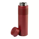 Sticla termos, Everestus, 2610E19270, 550 ml, Cu maner, Ø68x235 mm, Otel inoxidabil, Poliuretan, Rosu