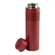   Sticla termos, Everestus, 2610E19270, 550 ml, Cu maner, Ø68x235 mm, Otel inoxidabil, Poliuretan, Rosu