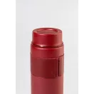 Sticla termos, Everestus, 2610E19270, 550 ml, Cu maner, Ø68x235 mm, Otel inoxidabil, Poliuretan, Rosu
