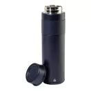 Sticla termos, Everestus, 2610E19267, 550 ml, Cu maner, Ø68x235 mm, Otel inoxidabil, Poliuretan, Albastru Dark