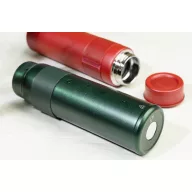   Sticla termos, Everestus, 2610E19269, 550 ml, Cu maner, Ø68x235 mm, Otel inoxidabil, Poliuretan, Verde