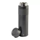 Sticla termos, Everestus, 2610E19268, 550 ml, Cu maner, Ø68x235 mm, Otel inoxidabil, Poliuretan, Gri Dark