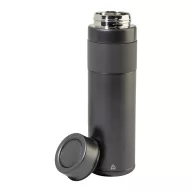  Sticla termos, Everestus, 2610E19268, 550 ml, Cu maner, Ø68x235 mm, Otel inoxidabil, Poliuretan, Gri Dark