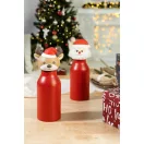 Sticla termos, Everestus, 2610E19300, 400 ml, Ø76x225 mm, Otel inoxidabil, Poliuretan, Rosu