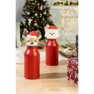   Sticla termos, Everestus, 2610E19300, 400 ml, Ø76x225 mm, Otel inoxidabil, Poliuretan, Rosu