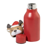   Sticla termos, Everestus, 2610E19299, 400 ml, Ø76x228 mm, Otel inoxidabil, Poliuretan, Rosu
