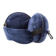   Perna de calatorie, 2509E17543, Everestus, Ø145x100 mm, Poliester, Polipropilena, Albastru dark