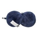 Perna de calatorie, 2509E17543, Everestus, Ø145x100 mm, Poliester, Polipropilena, Albastru dark