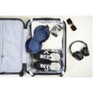 Perna de calatorie, 2509E17543, Everestus, Ø145x100 mm, Poliester, Polipropilena, Albastru dark