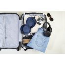 Perna de calatorie, 2509E17543, Everestus, Ø145x100 mm, Poliester, Polipropilena, Albastru dark