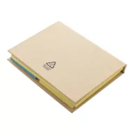   Notite adezive, 2509E17702, Everestus, 80x105x14 mm, Hartie, Natur